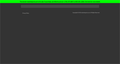 Desktop Screenshot of malaniexports.com